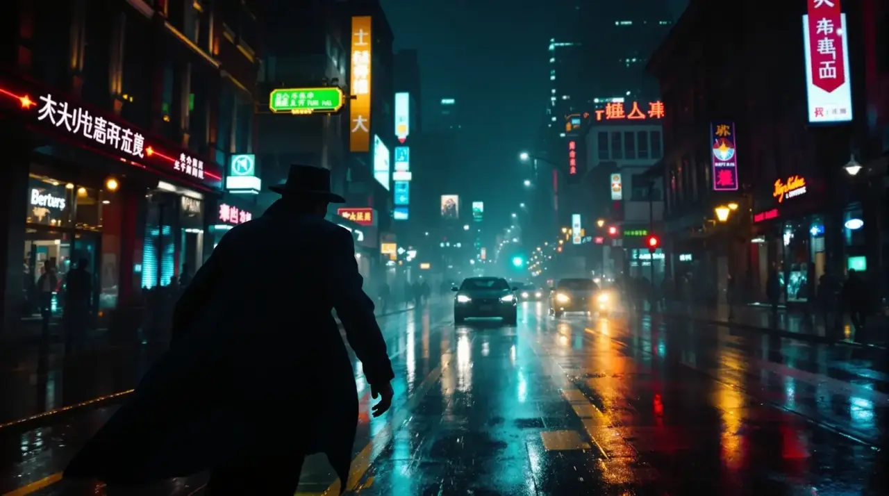 暗夜追凶 巨幕宣传图